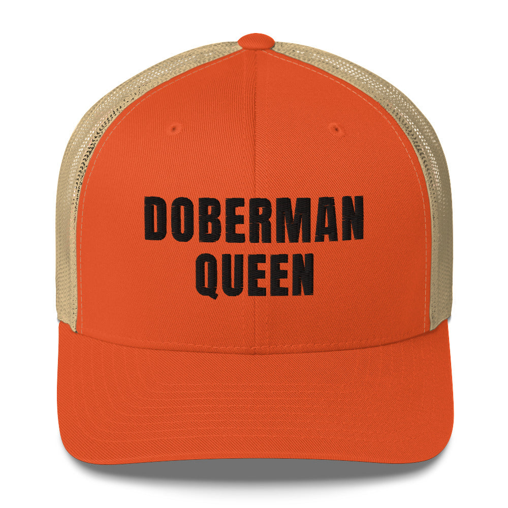 Doberman Queen 1 Trucker Cap