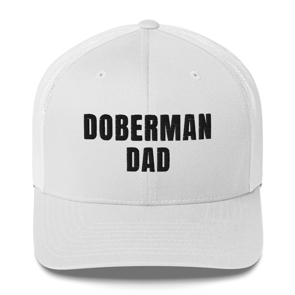 Doberman Dad 1 Trucker Cap