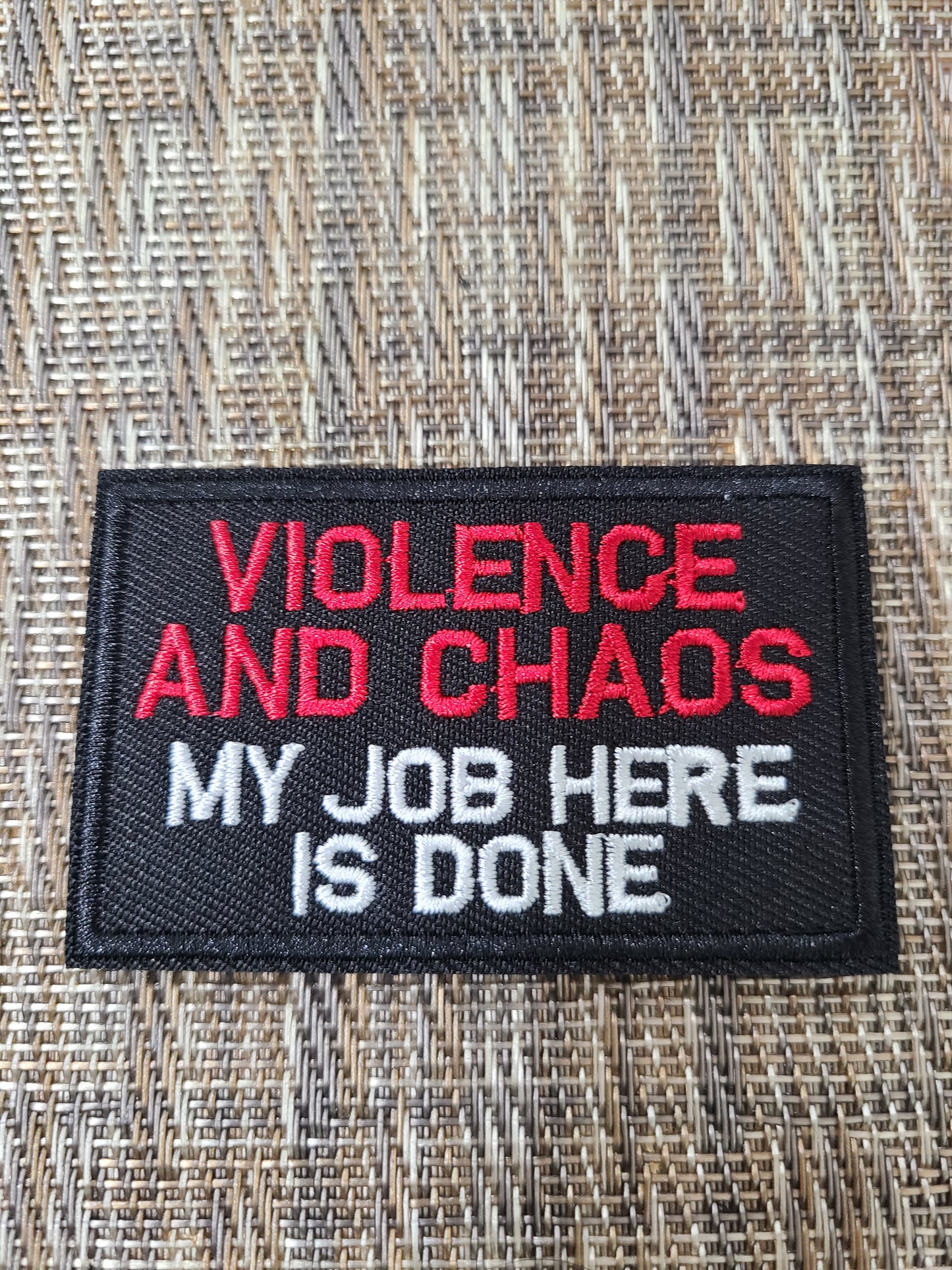 Patches with Velcro