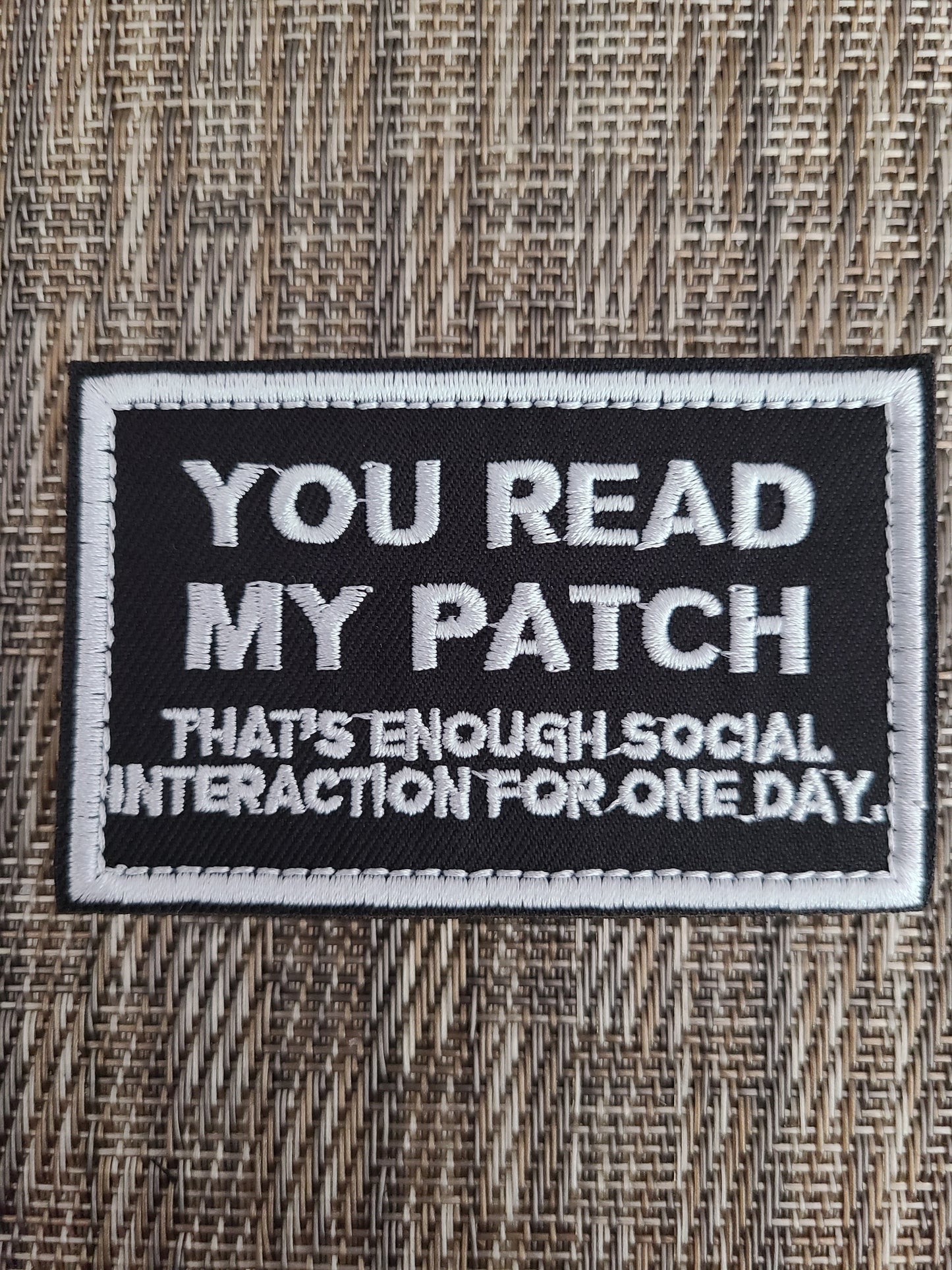 Patches with Velcro