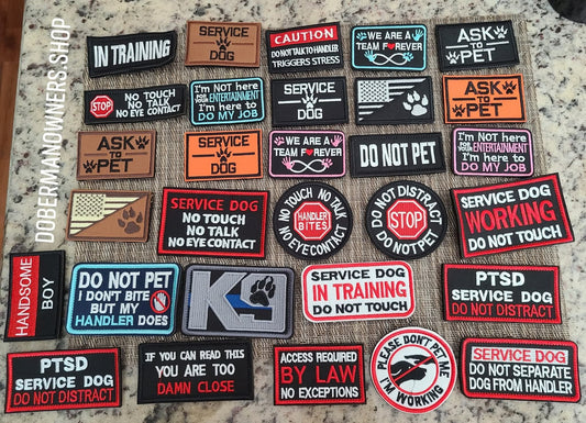 Patches with Velcro