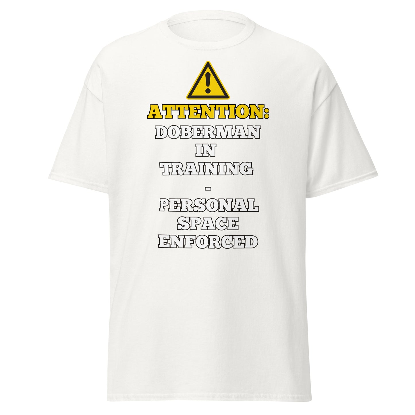 Warning 02 Unisex classic tee