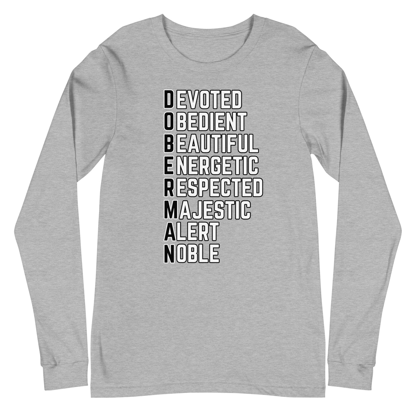 Doberman 1 Unisex Long Sleeve Tee