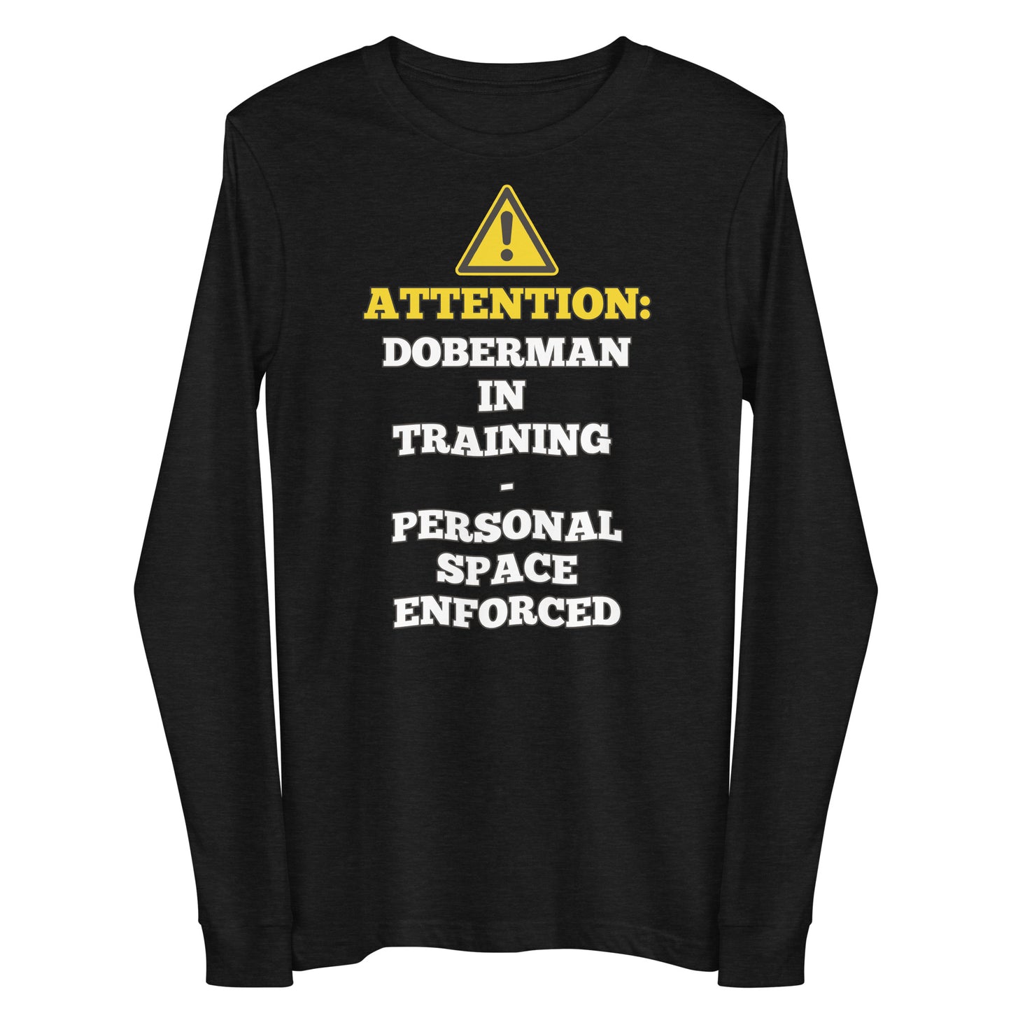 Warning 02 Unisex Long Sleeve Tee