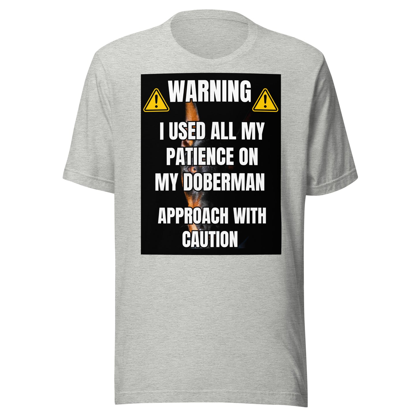 Warning 2 Unisex t-shirt