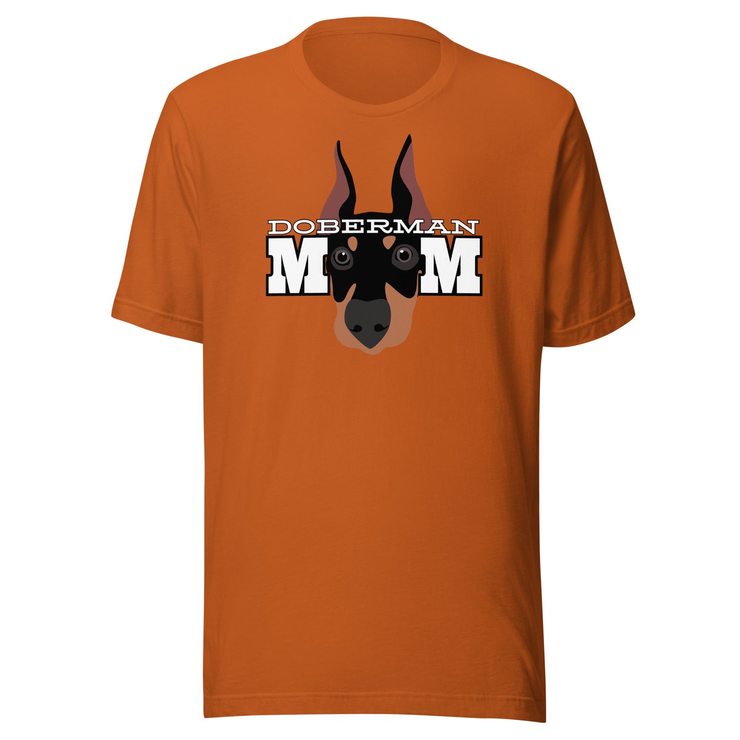 Doberman Mom 12 Unisex t-shirt