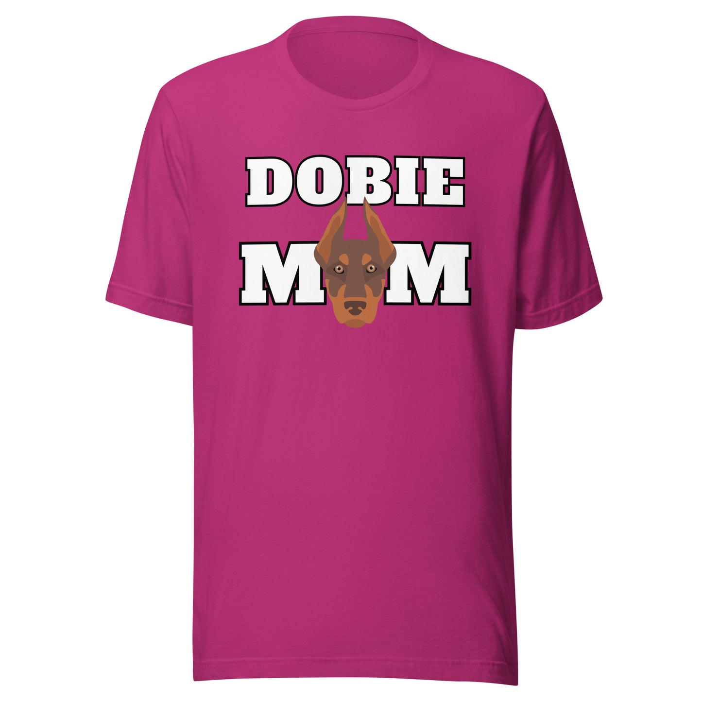 Dobie Mom 3 Unisex t-shirt