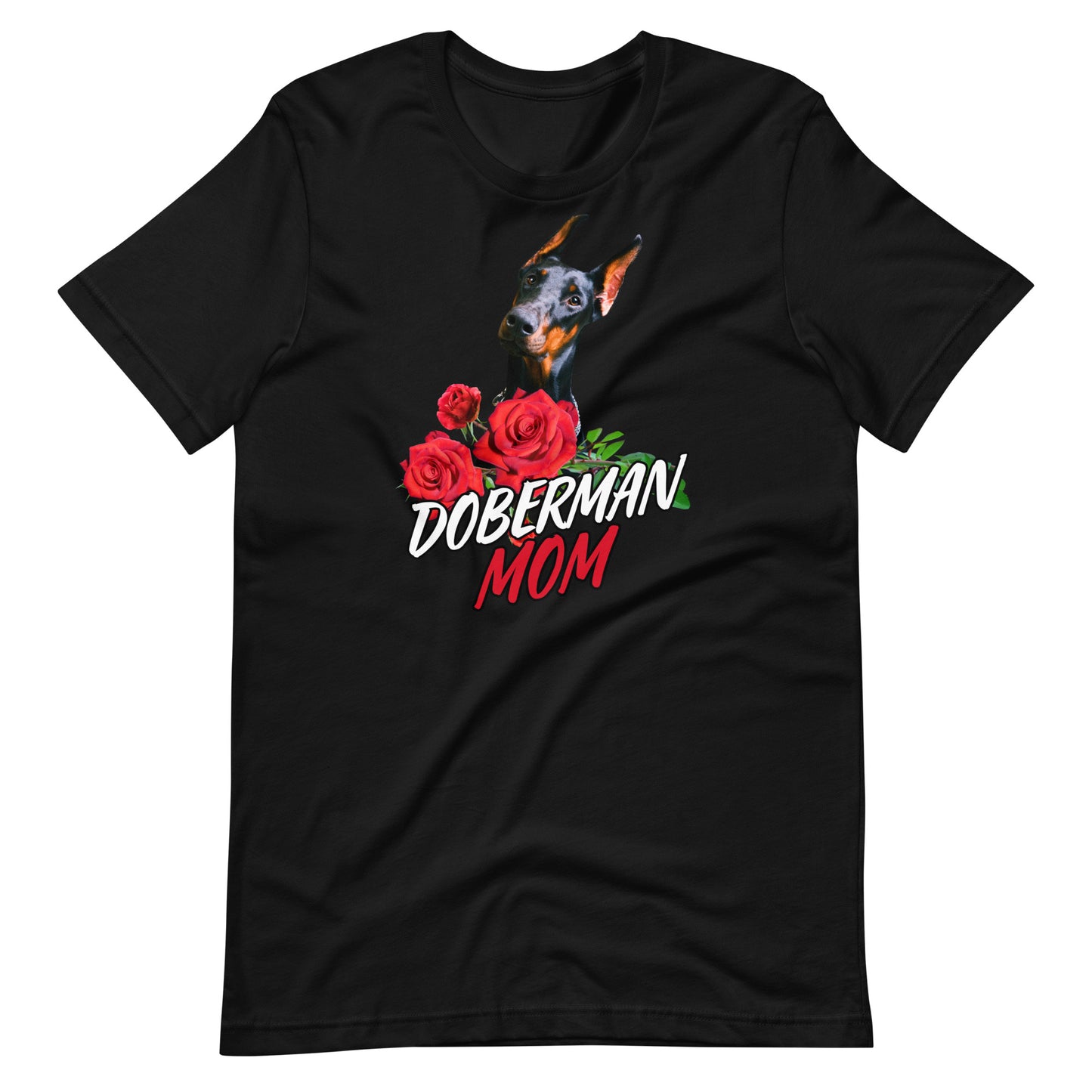 Doberman Mom 5 Unisex t-shirt