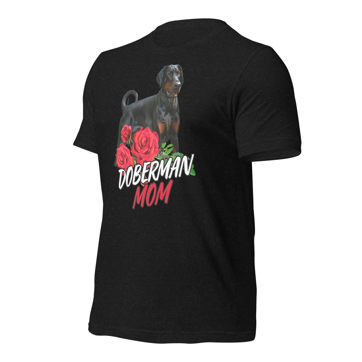 Doberman Mom 1 Unisex t-shirt