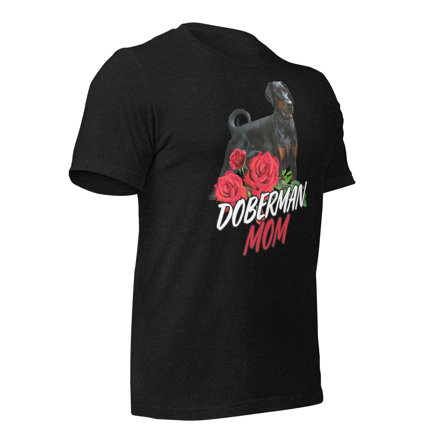 Doberman Mom 1 Unisex t-shirt