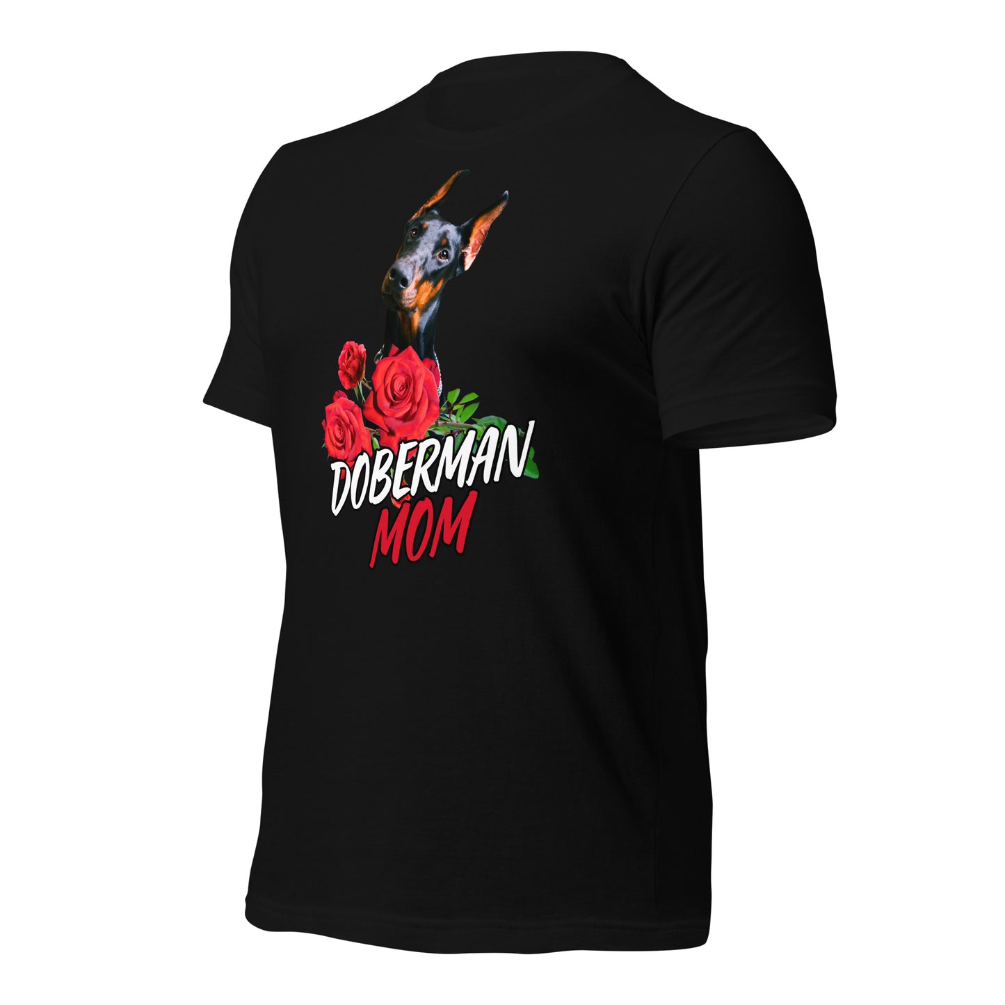 Doberman Mom 5 Unisex t-shirt