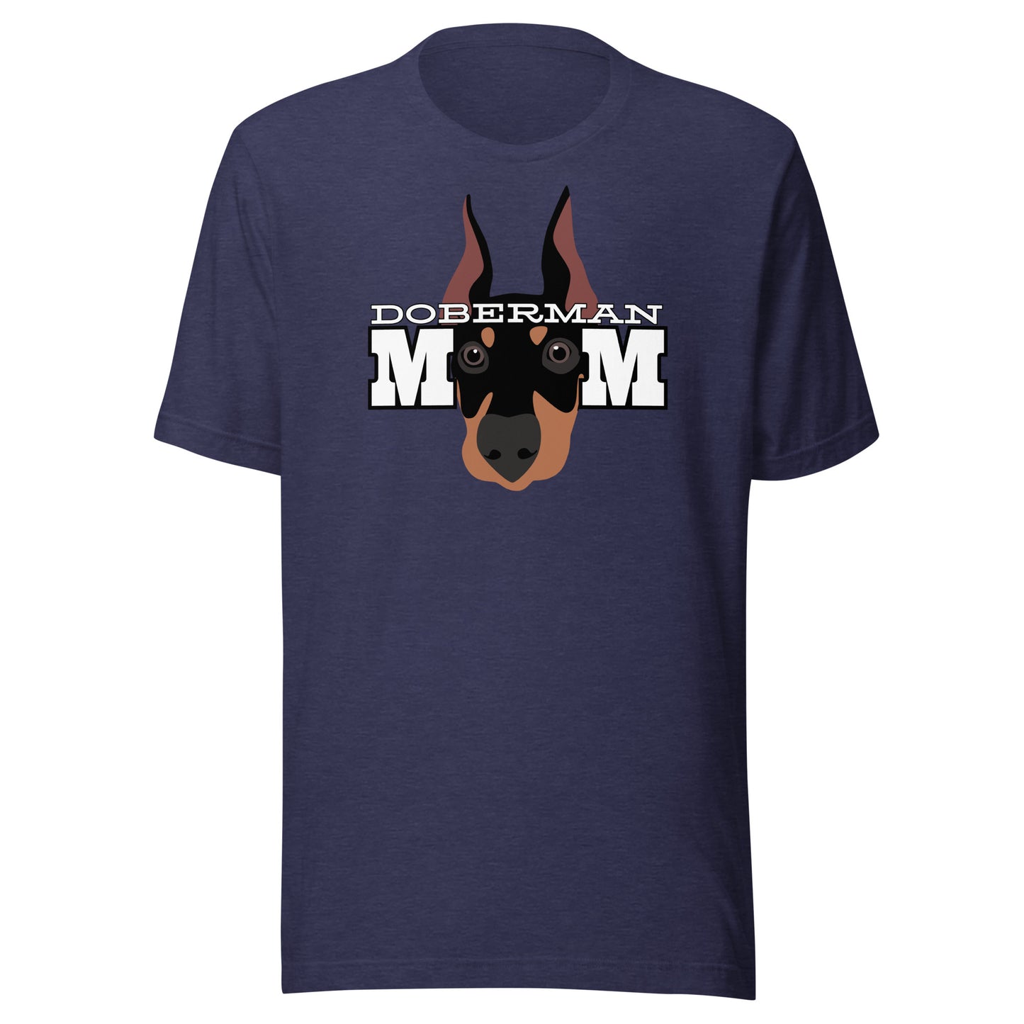 Doberman Mom 12 Unisex t-shirt