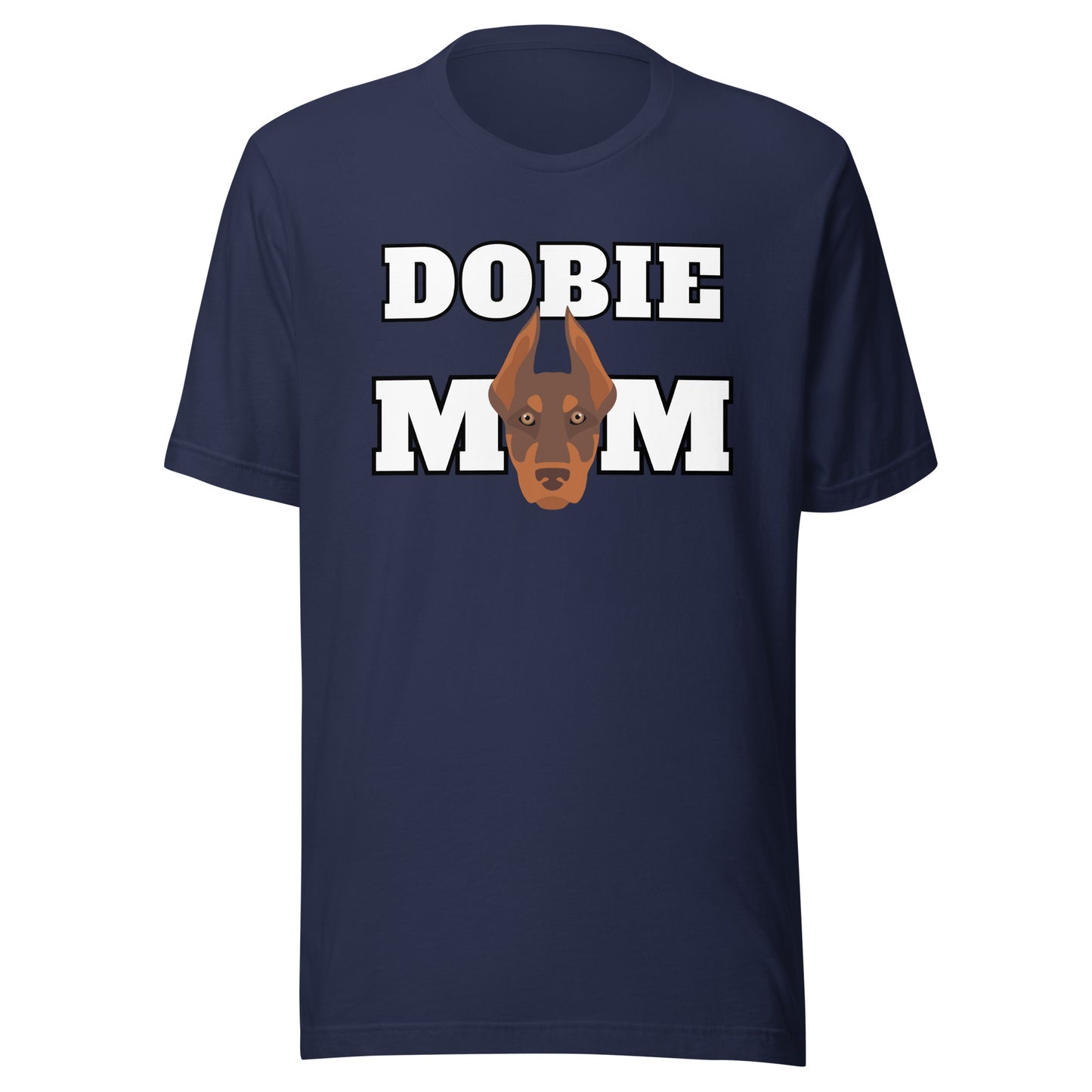 Dobie Mom 3 Unisex t-shirt