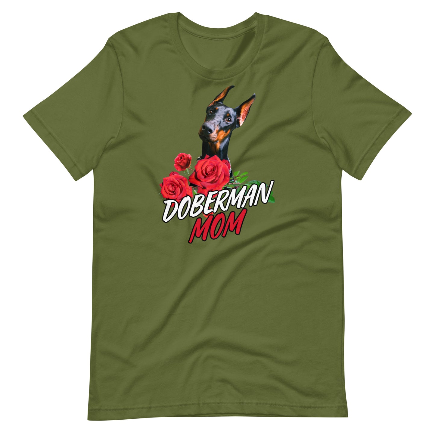 Doberman Mom 5 Unisex t-shirt