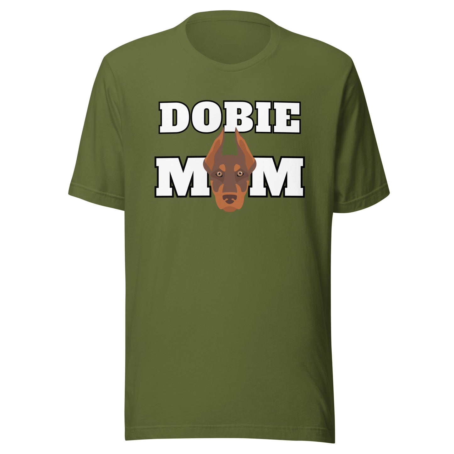 Dobie Mom 3 Unisex t-shirt