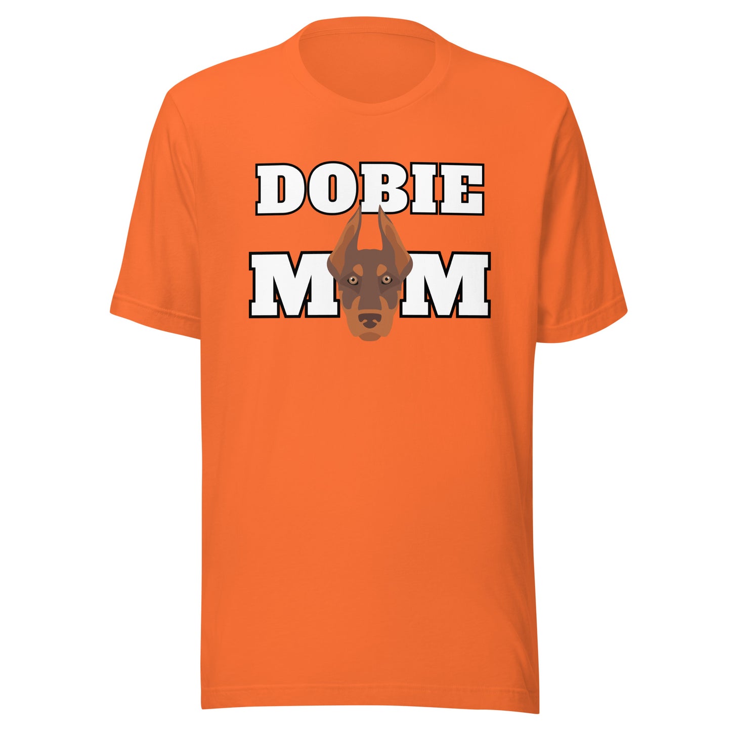 Dobie Mom 3 Unisex t-shirt