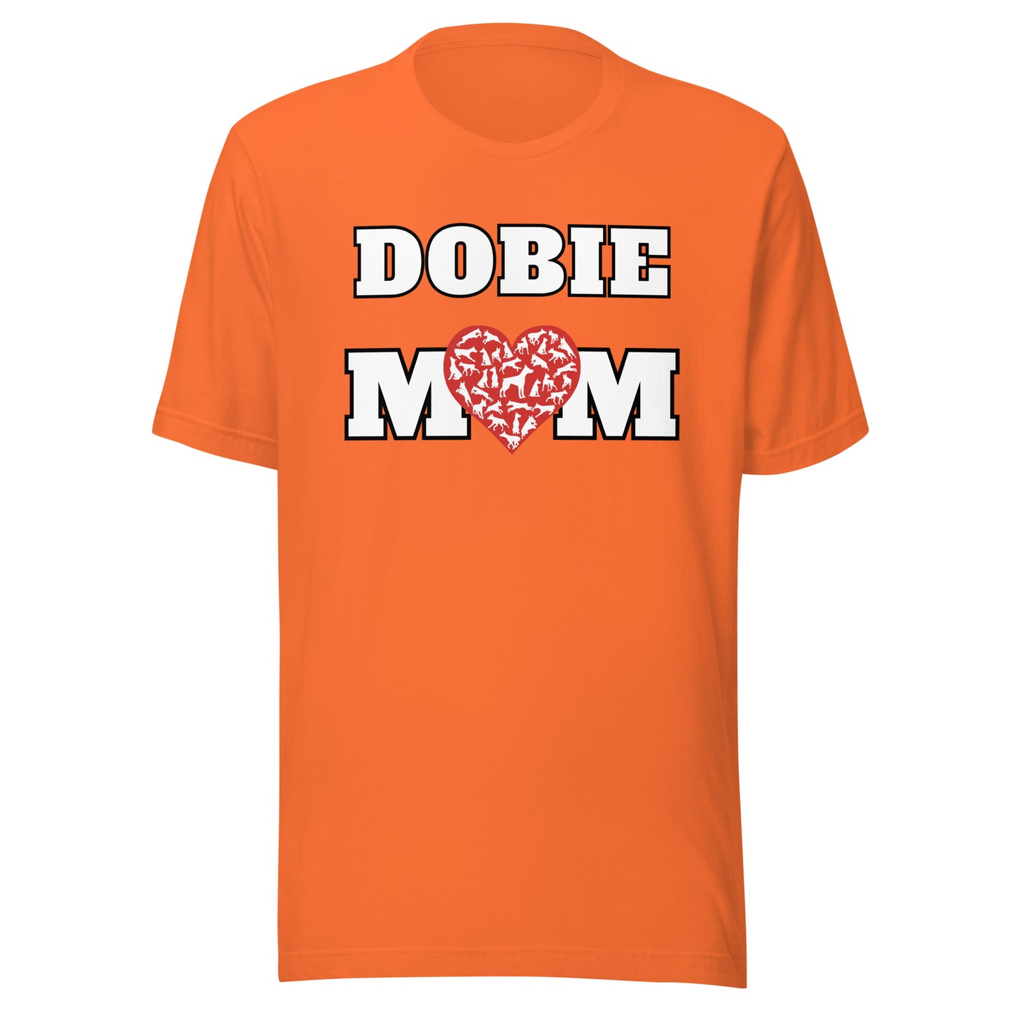 Dobie Mom 4 Unisex t-shirt