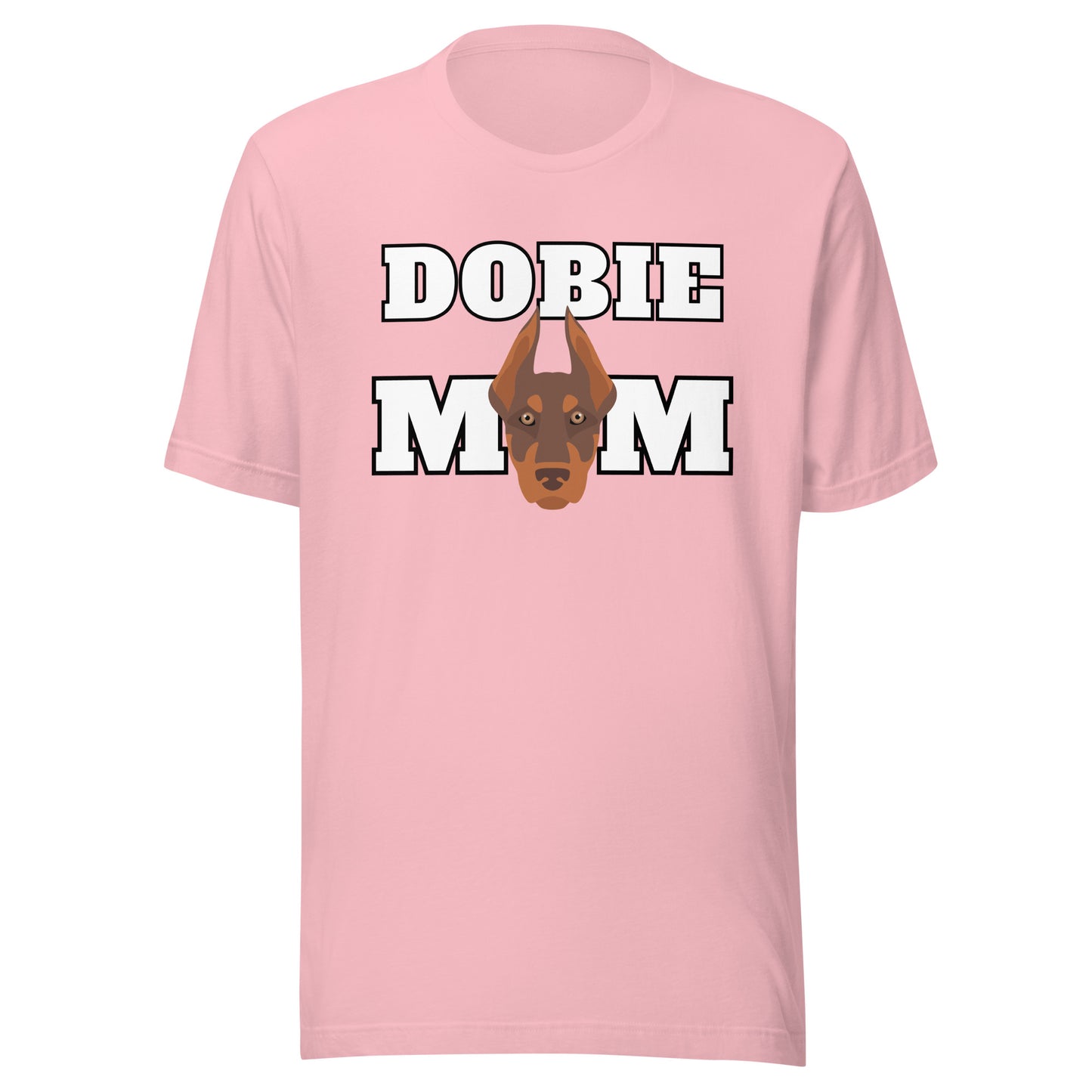 Dobie Mom 3 Unisex t-shirt