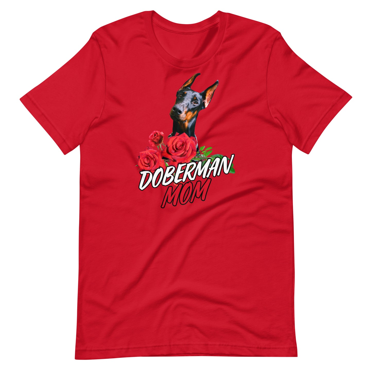 Doberman Mom 5 Unisex t-shirt