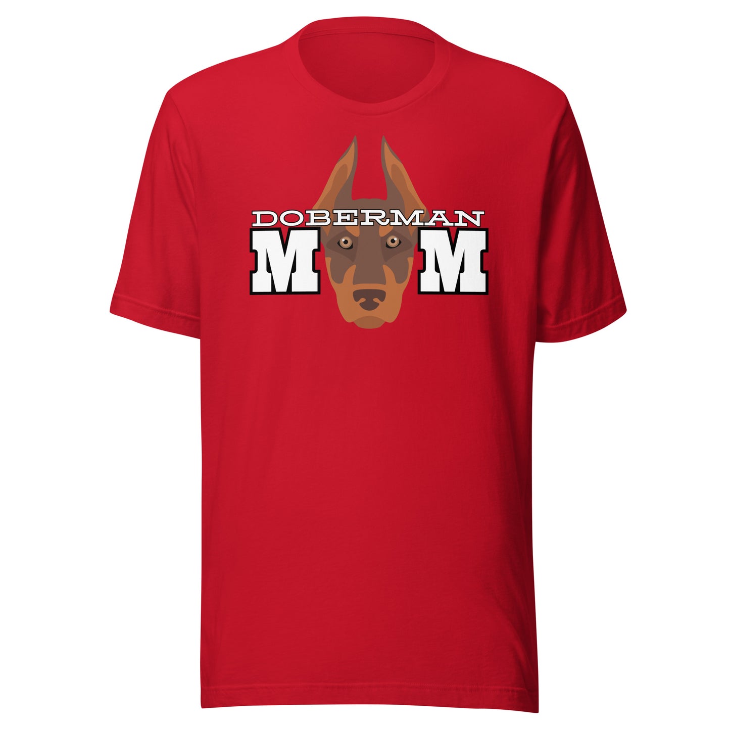 Doberman Mom 5 Unisex t-shirt