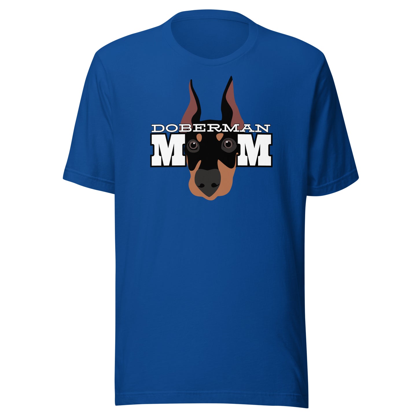 Doberman Mom 12 Unisex t-shirt