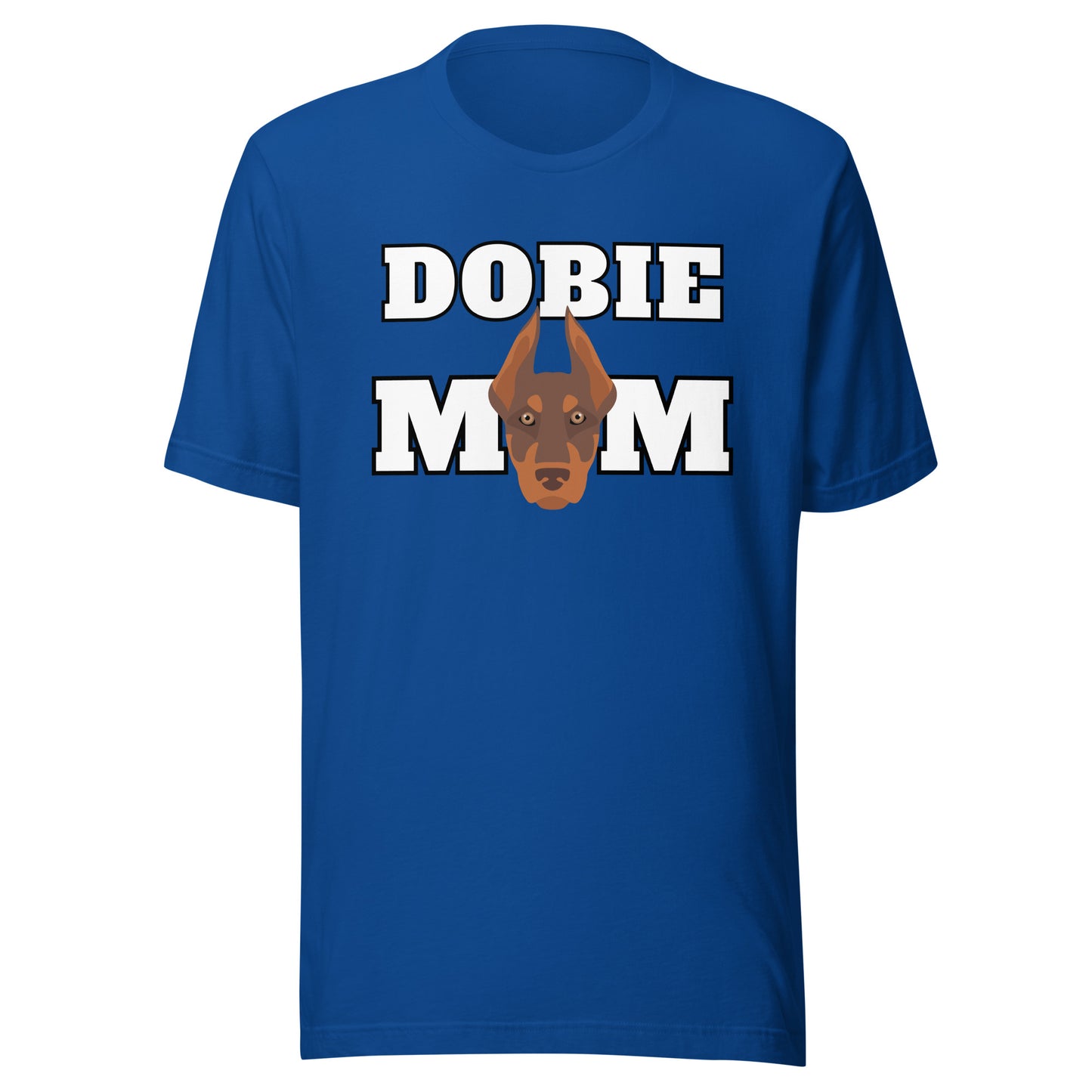 Dobie Mom 3 Unisex t-shirt