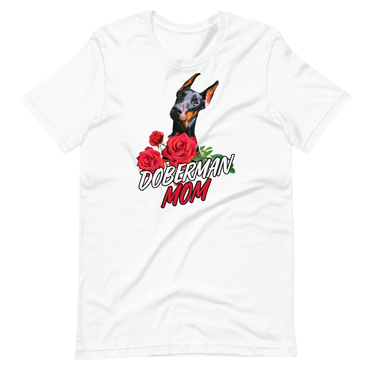 Doberman Mom 5 Unisex t-shirt