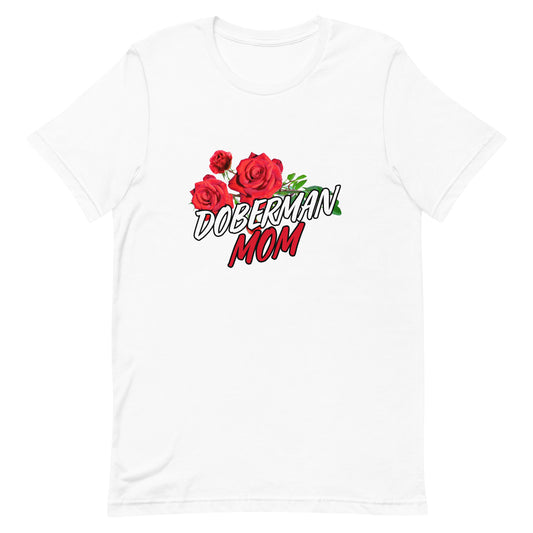 Doberman Mom Unisex t-shirt