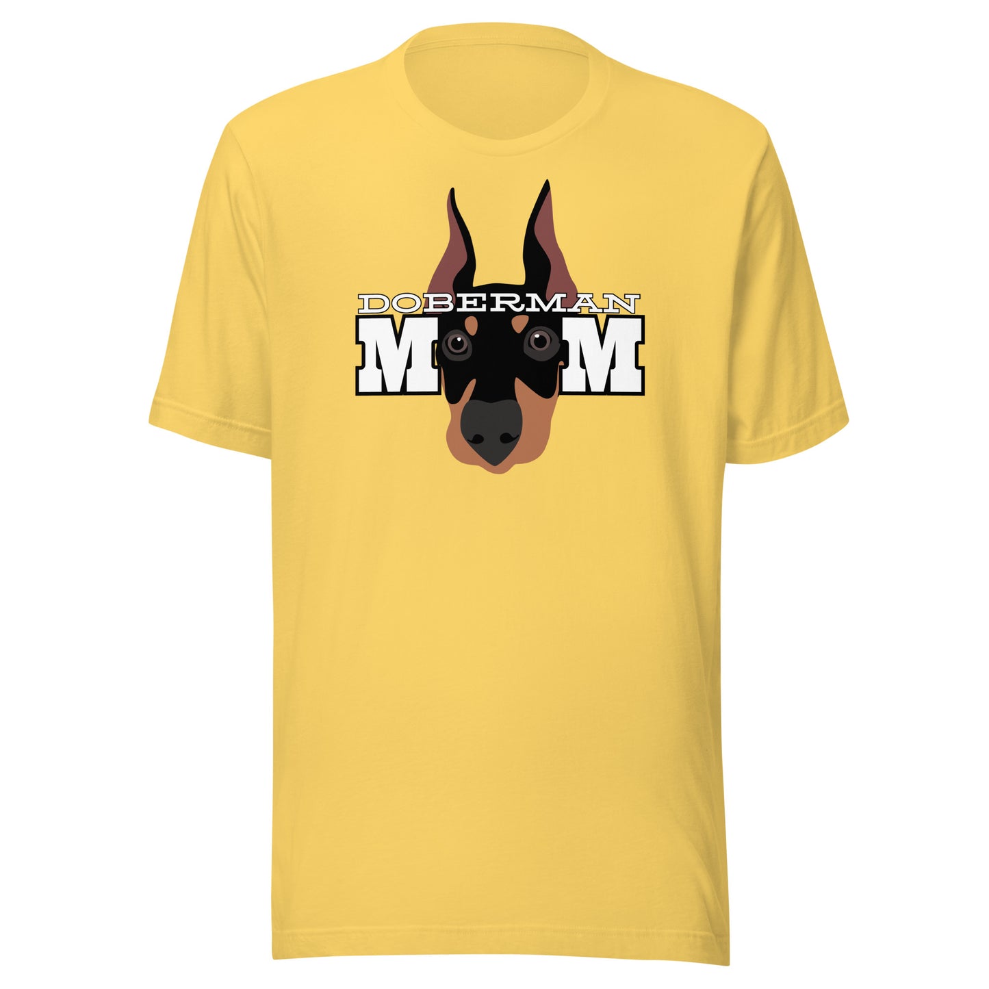 Doberman Mom 12 Unisex t-shirt