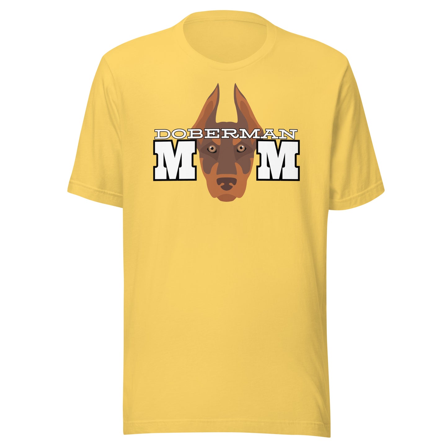 Doberman Mom 5 Unisex t-shirt