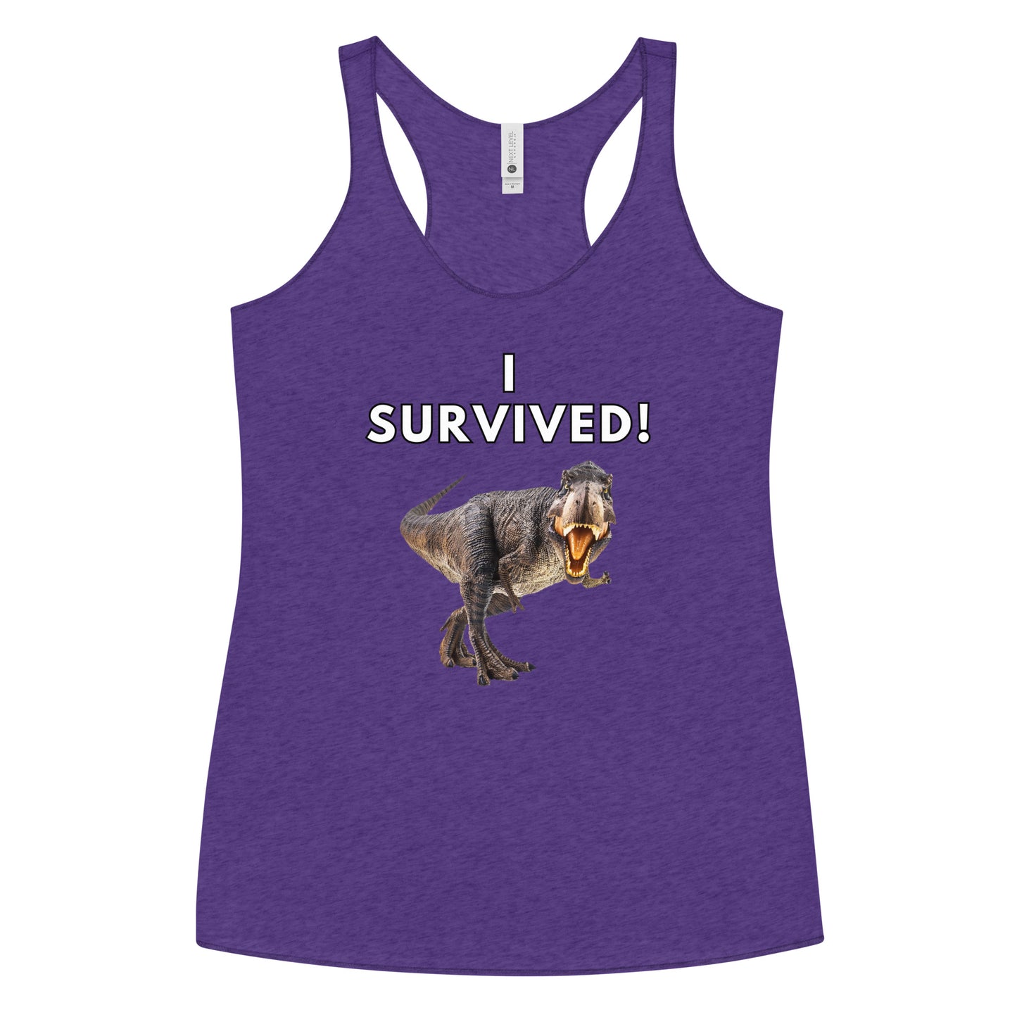 Survived 1 Women's Racerback Tank