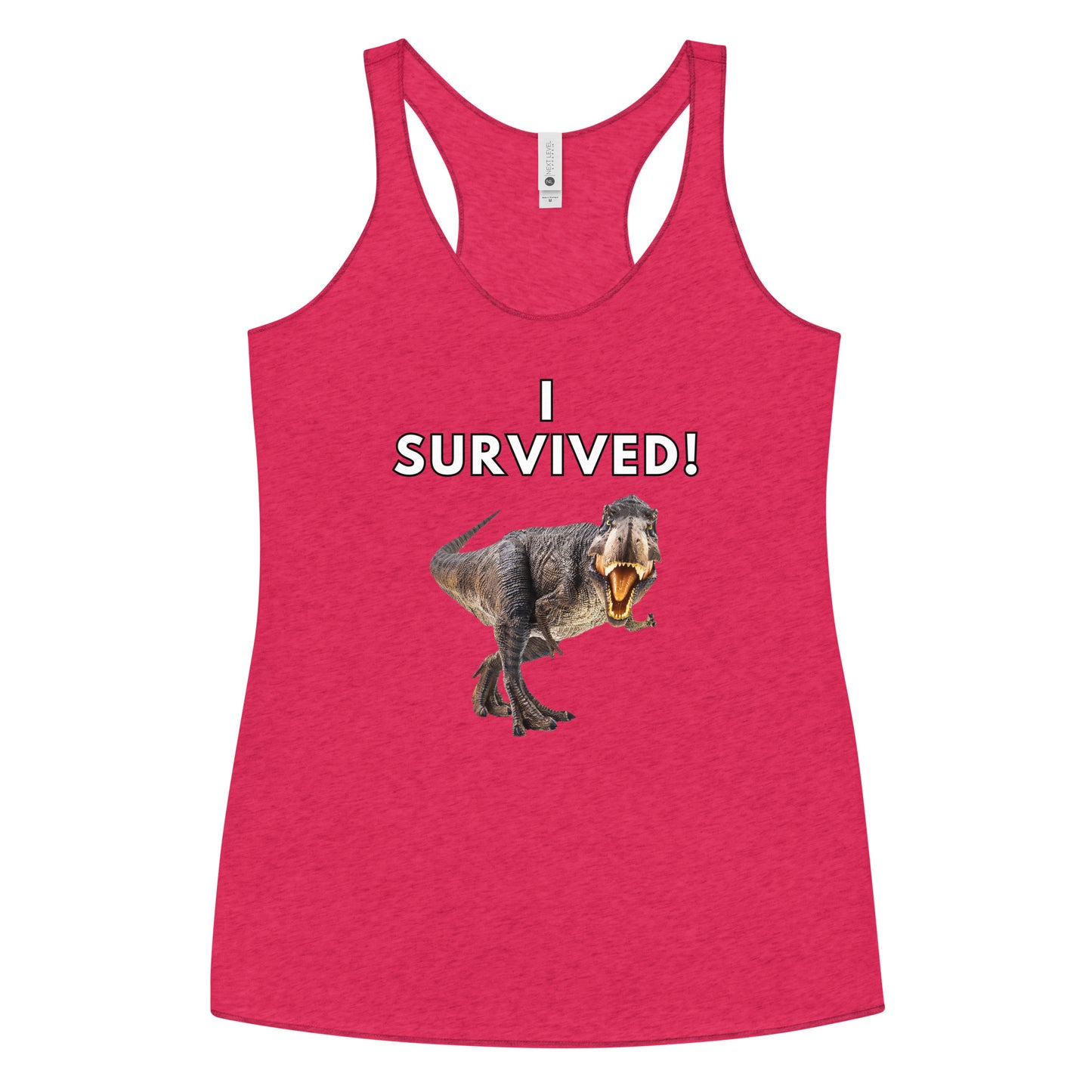 Survived 1 Women's Racerback Tank